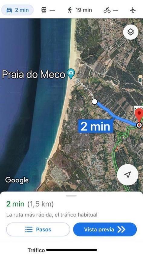 ססימברה Casinha Azul Near Meco Beach מראה חיצוני תמונה